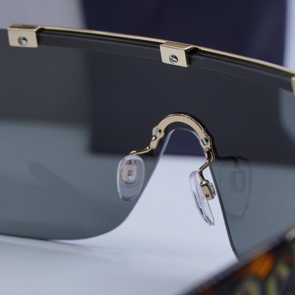 Final Price! Palm Angels PERI032 LOS ANGELES 6007 Havana/Gold Sunglasses - Picture 7 of 12